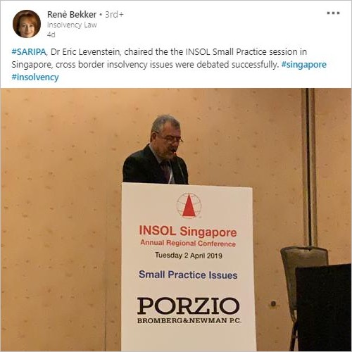 2019 Insol Conference Singapore