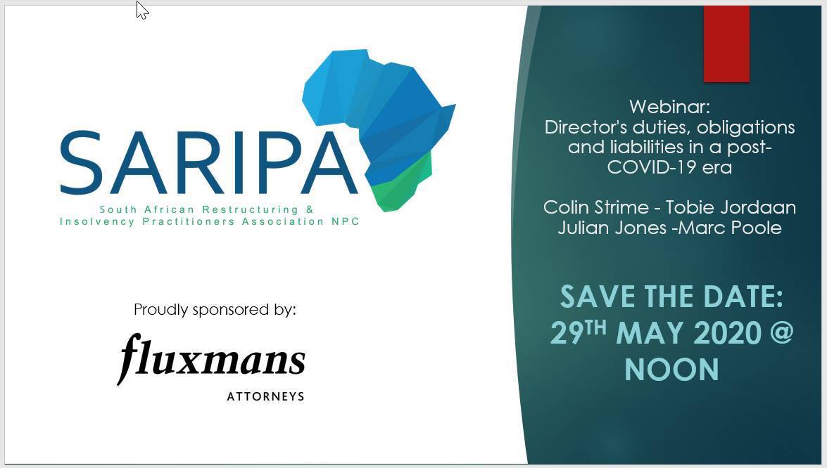 SARIPA Webinar